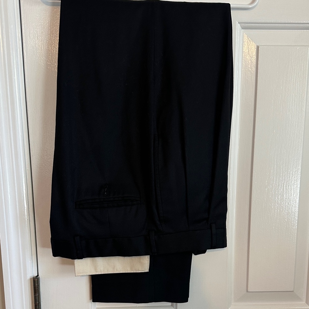 Classic Black Men's Dress Pants